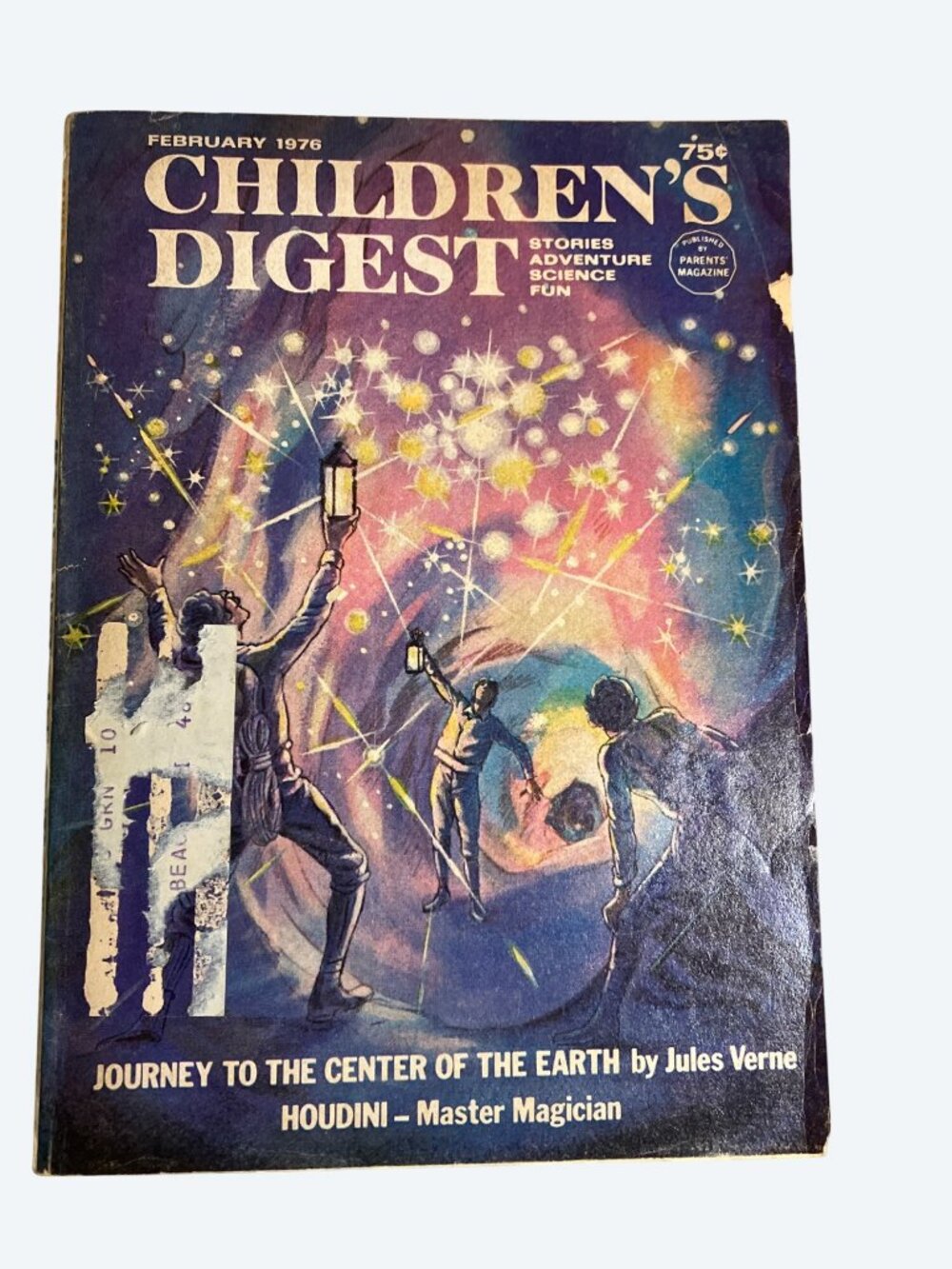 Childrens Digest Feb 1976 Magazine Featuring Stories Adventure Science and Fun
